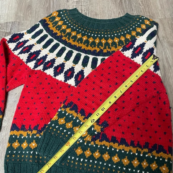 Vintage 1990s Melbourne Country Clothing Company Hand Knit Chunky Knit Sweater - Picture 15 of 16